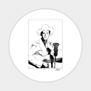 Ol' Hank Williams Magnet